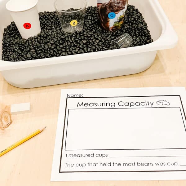 Comparing Capacity with Beans Comparing Capacity with Beans