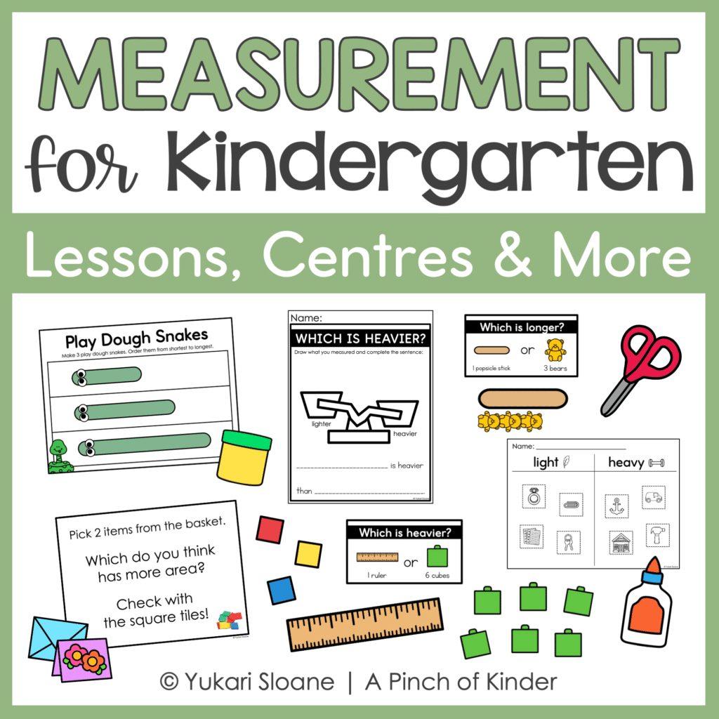 Measurement for Kindergarten Cover