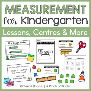 Measurement for Kindergarten Cover