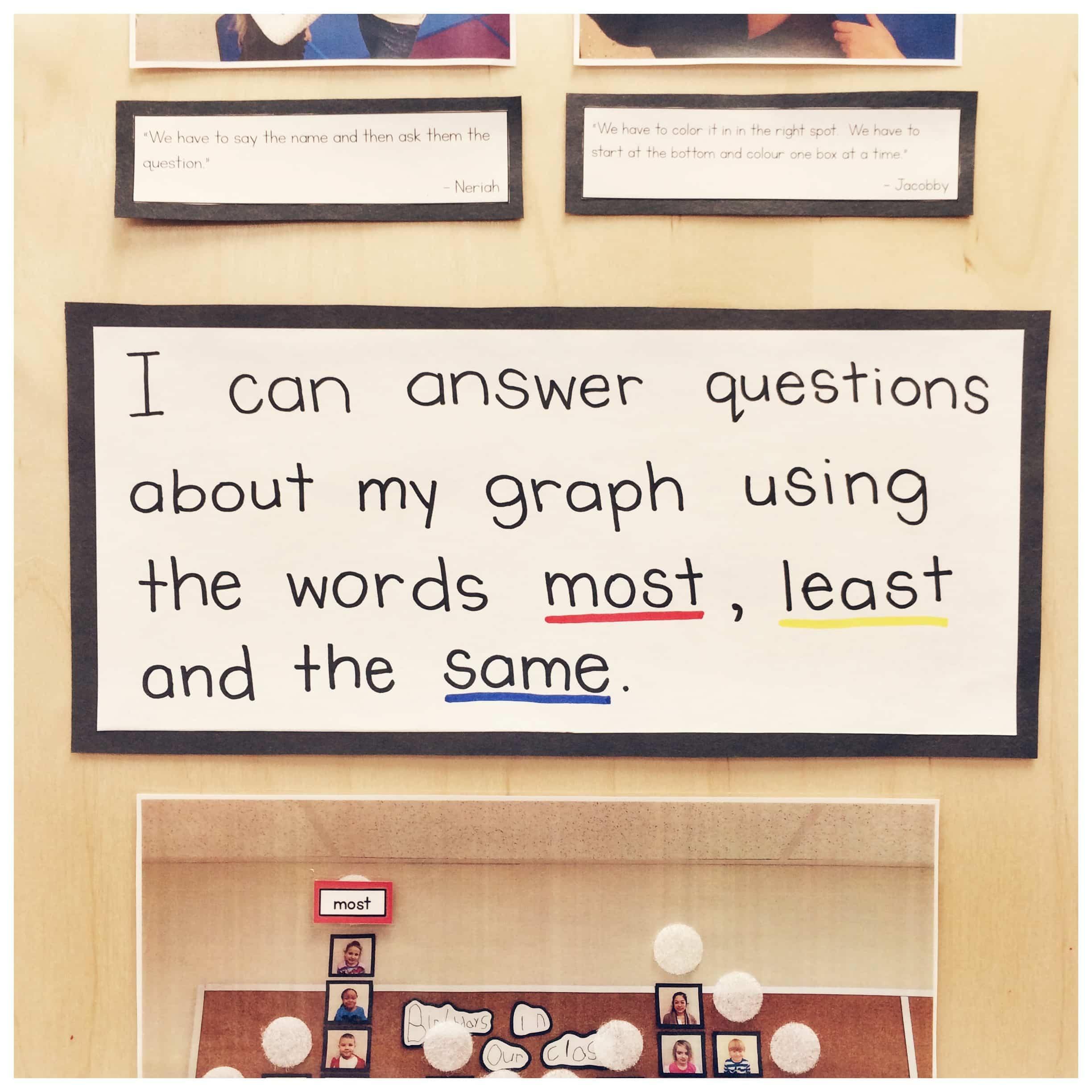 Graphing in Kindergarten