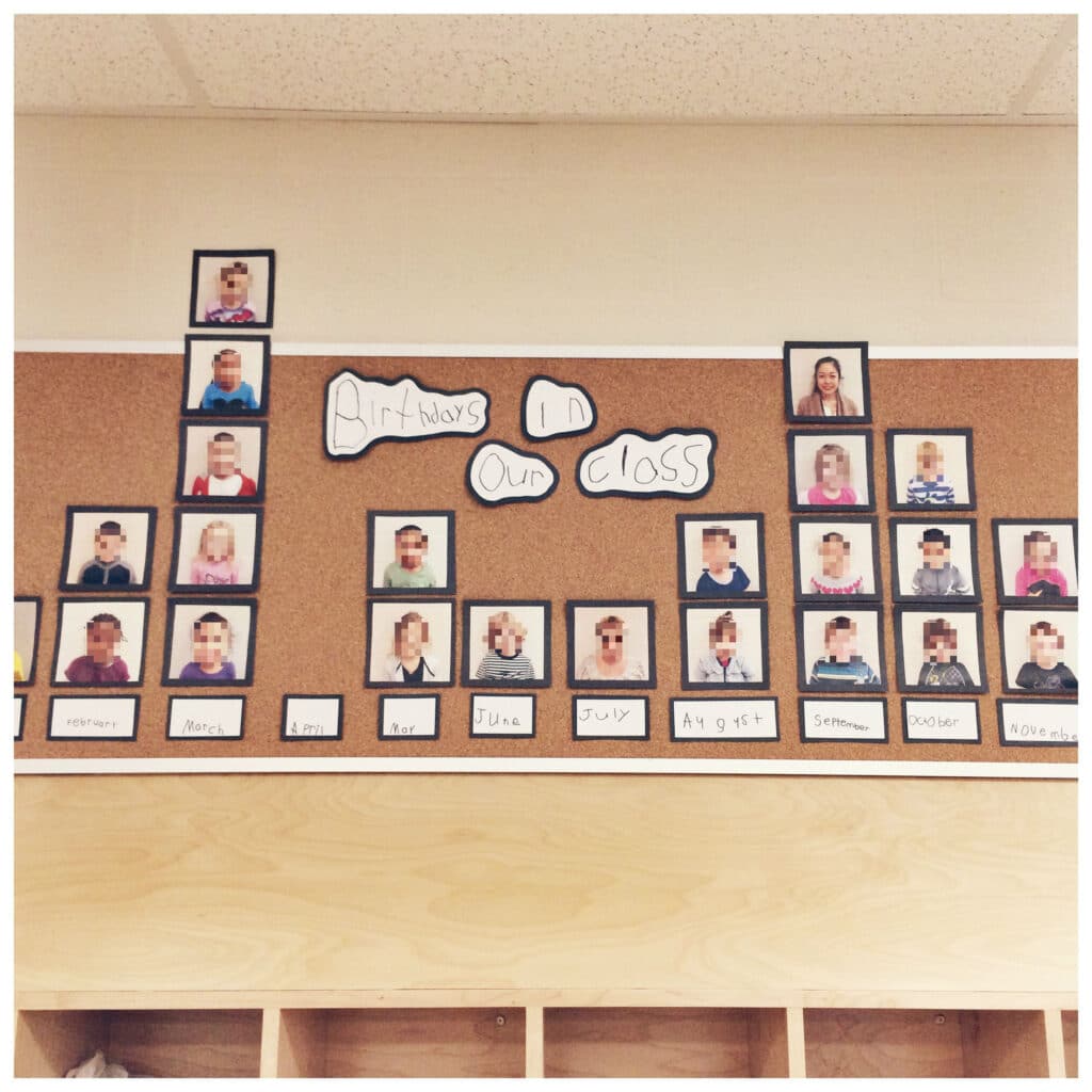 Co-Created Birthday Graph