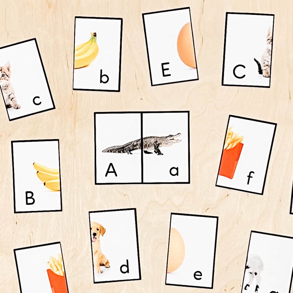 Letter Matching Puzzle