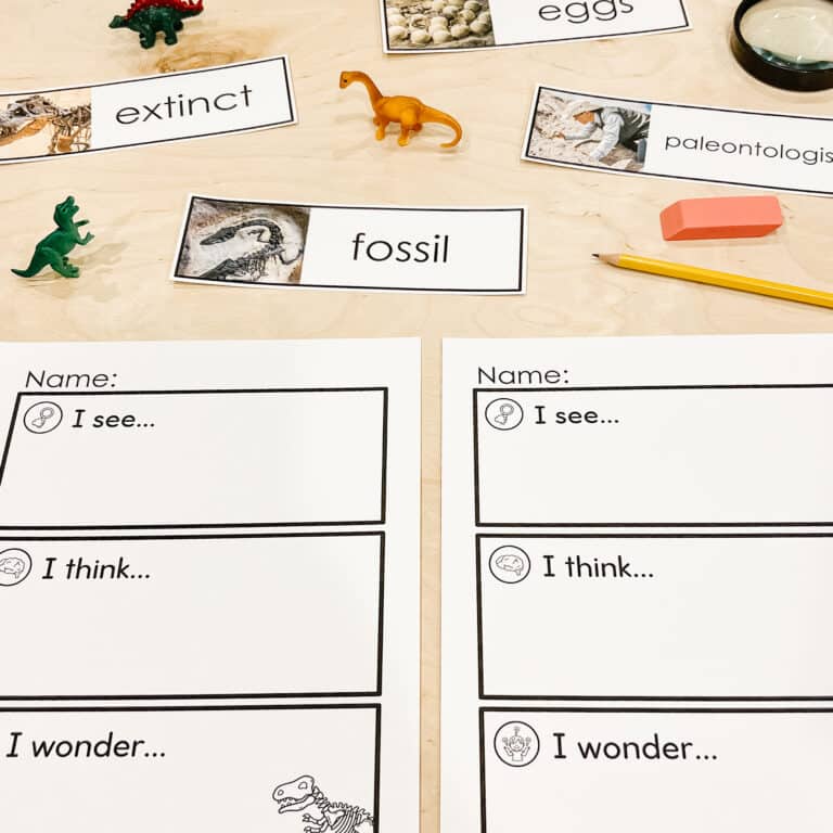 inquiry paper dinosaur