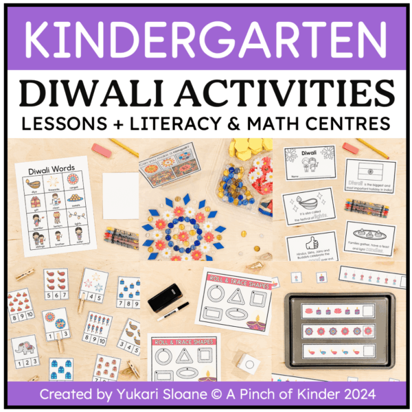 Kindergarten Diwali Activities Cover Kindergarten Diwali Activities Cover