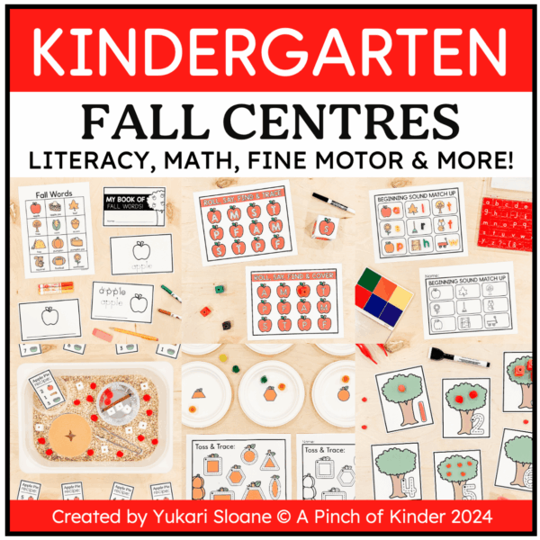 Kindergarten Fall Centres Cover Kindergarten Fall Centres Cover