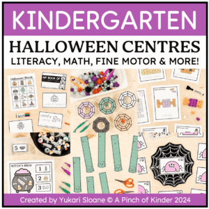 Kindergarten Halloween Centres Cover