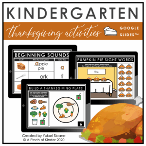 Thanksgiving Google Slides Cover