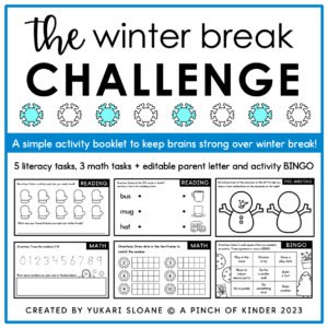 The Winter Break Challenge Cover