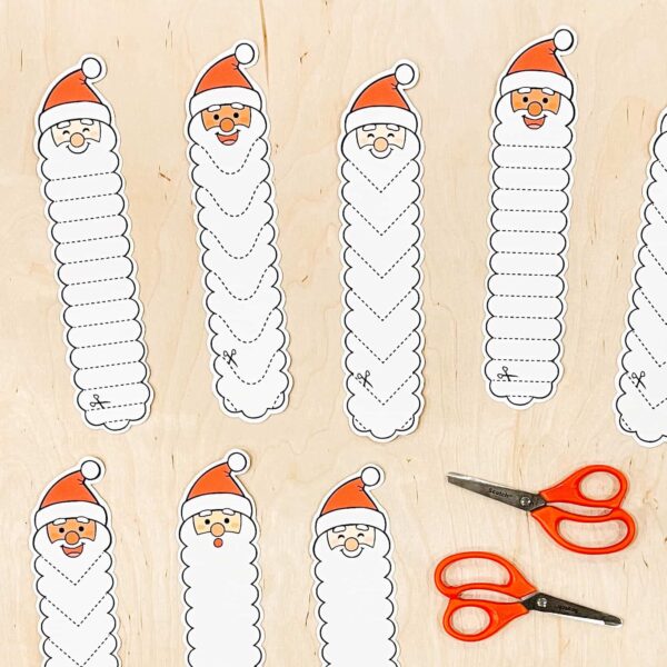 Give Santa's Beard a Trim - Kindergarten Christmas Themed Fine Motor Center Give Santa's Beard a Trim - Kindergarten Christmas Themed Fine Motor Center