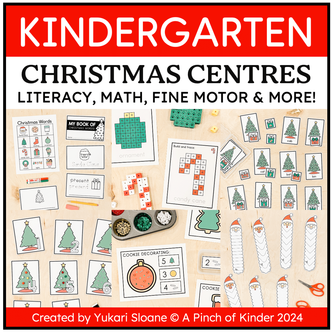 Kindergarten Christmas Centres Cover