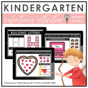 valentine's day google slides cover