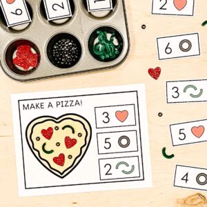 Valentine's Day Centres for Kindergarten