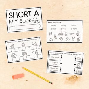 CVC Short Vowel Mini Books