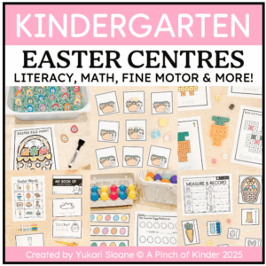 Kindergarten Easter Centres Cover