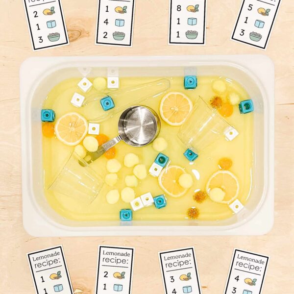 Make a Lemonade Summer Themed Counting Center Make a Lemonade Summer Themed Counting Center