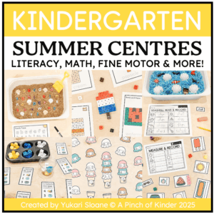 Kindergarten Summer Centres Cover