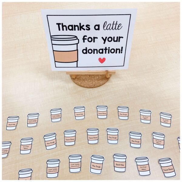Meet the Teacher Donation Table Meet the Teacher Donation Table