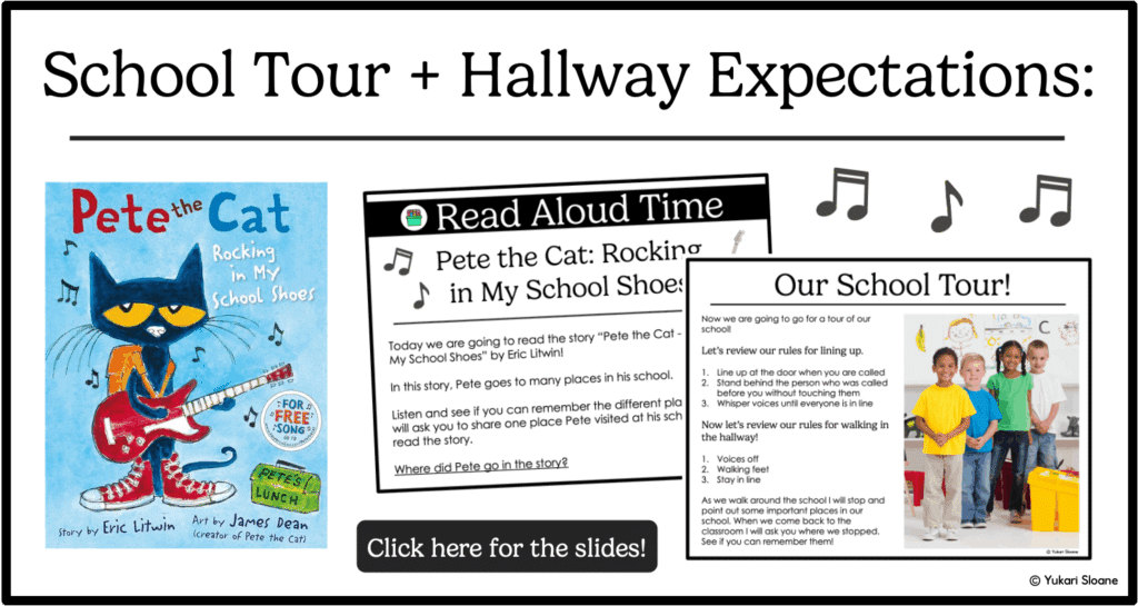 school tour slide button