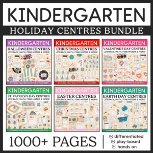 Kindergarten holiday centres bundle cover