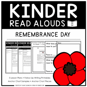 Remembrance Day Activities for Kindergarten