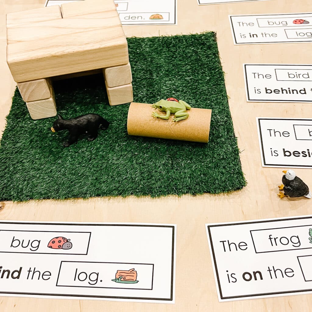 Spatial Relationships Centre Kindergarten