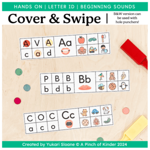 Alphabet Find and Punch Cards Cover