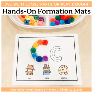 Alphabet Hands-On Formation Mats Cover