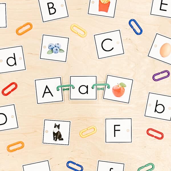 Alphabet Match & Link 1 Alphabet Match & Link 1