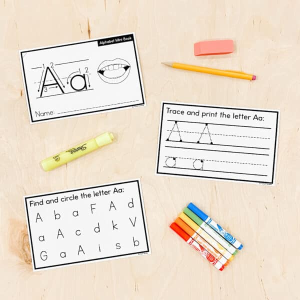 Alphabet Mini Books Cover 7 Alphabet Mini Books Cover 7