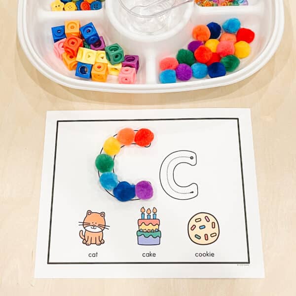 Alphabet Play Dough Mats 1 Alphabet Play Dough Mats 1