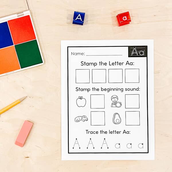 Alphabet Stamping Printables 3 Alphabet Stamping Printables 3