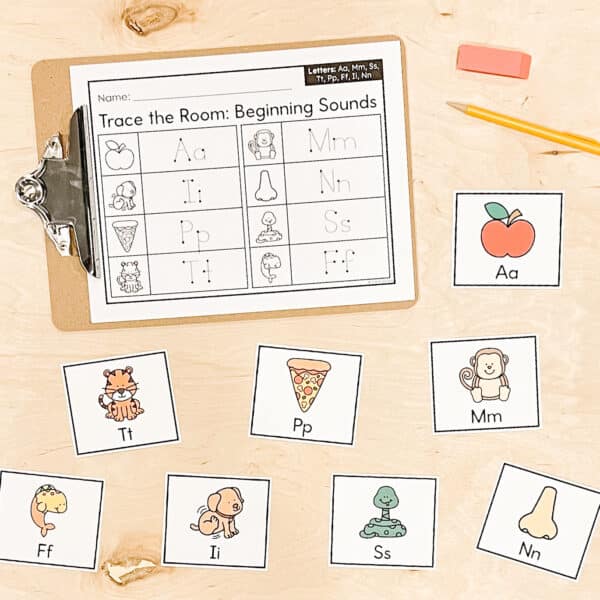 Beginning Sounds Write the Room 1 Beginning Sounds Write the Room 1