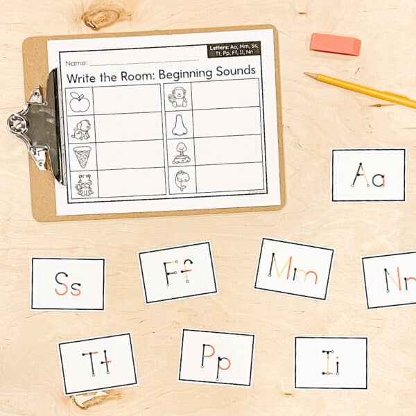 Beginning Sounds Write the Room 2 Beginning Sounds Write the Room 2