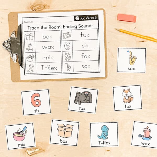 Beginning Sounds Write the Room 6 Beginning Sounds Write the Room 6