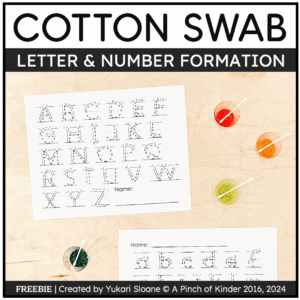 Cotton Swab Formation Freebie Cover