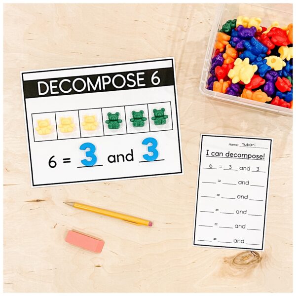 Decomposing Numbers Centre 1 Decomposing Numbers Centre 1