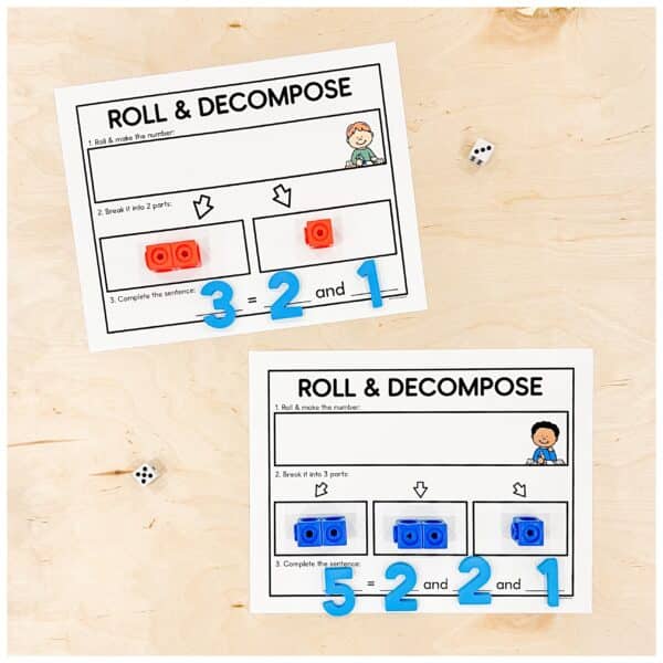 Decomposing Numbers Centre 5 Decomposing Numbers Centre 5