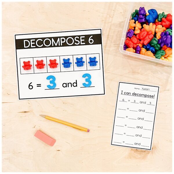 Decomposing Numbers Centre 8 Decomposing Numbers Centre 8
