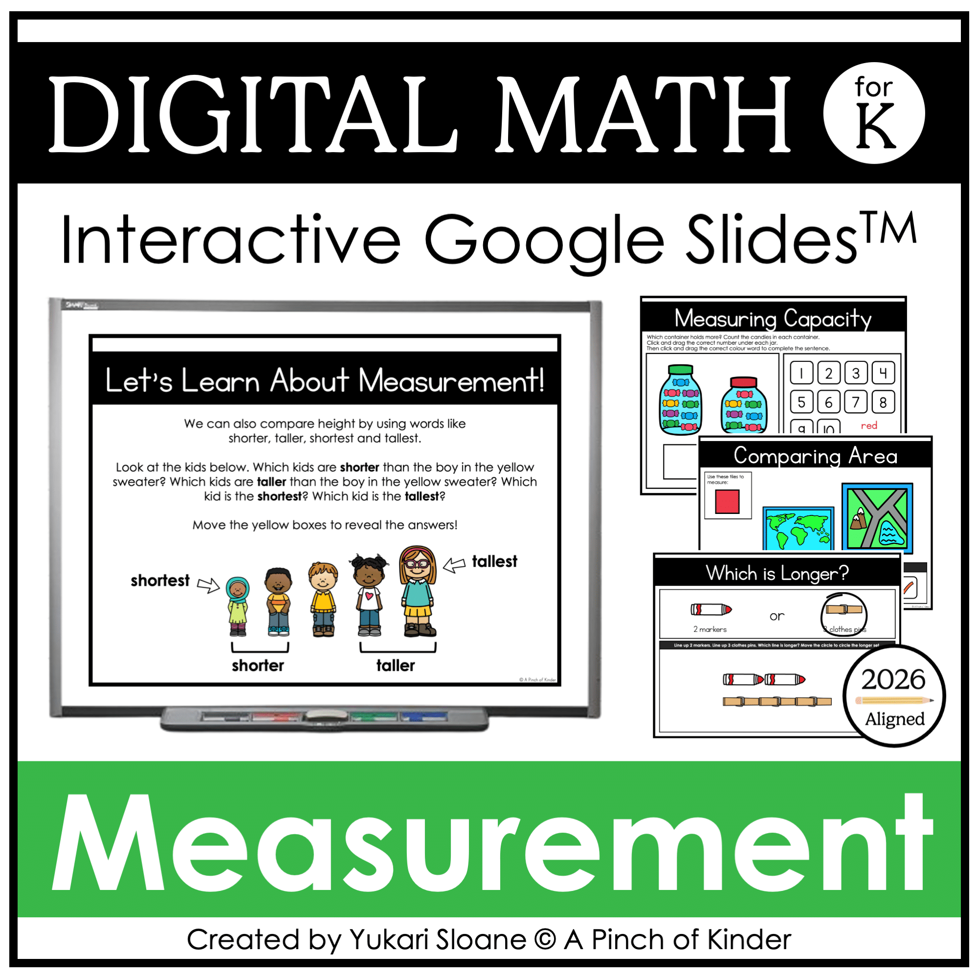 Digital Math Measurement Cover