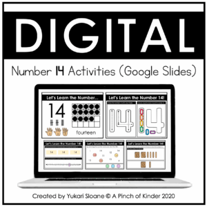 Digital Number 14 Activities Cover