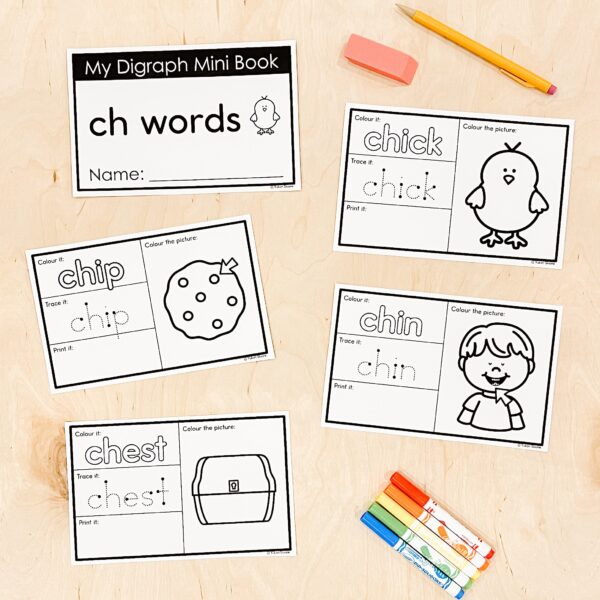 Digraph Decodable Mini Book Digraph Decodable Mini Book