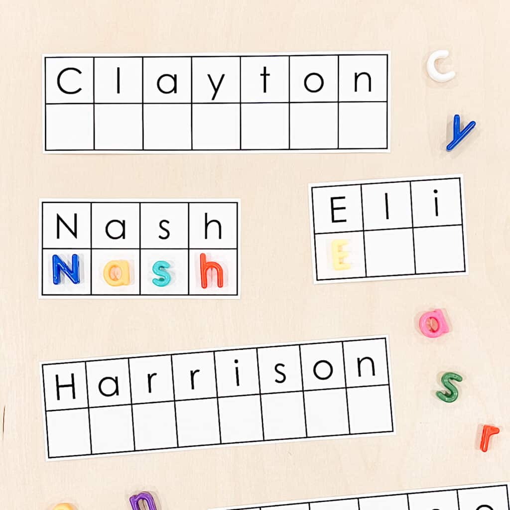 Editable Name Activities for Kindergarten | Name Practice Printables | FREE 1