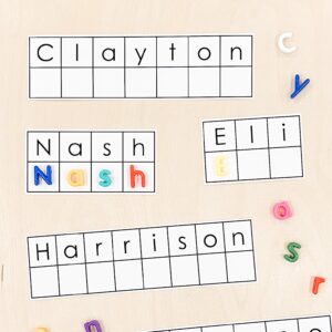 Editable Name Activities for Kindergarten | Name Practice Printables | FREE 1
