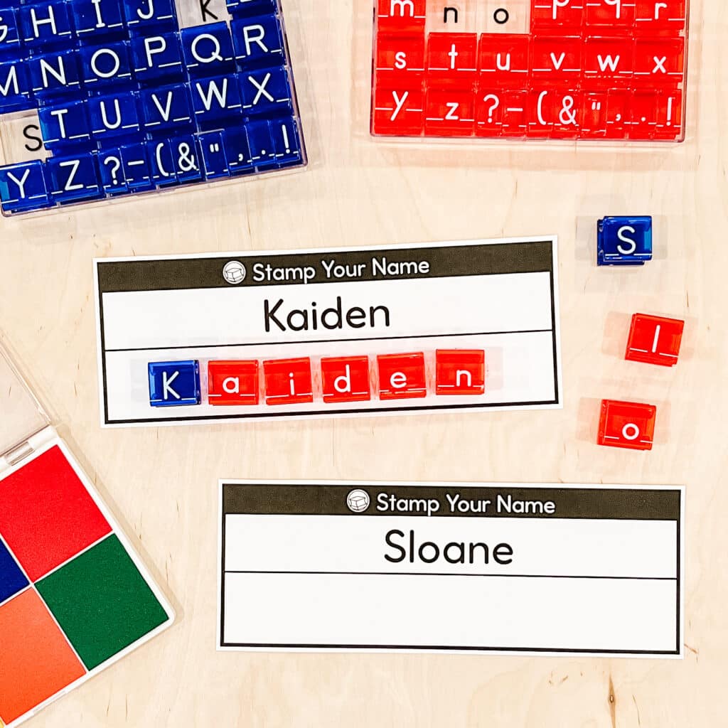 Editable Name Activities for Kindergarten | Name Practice Printables | FREE 2
