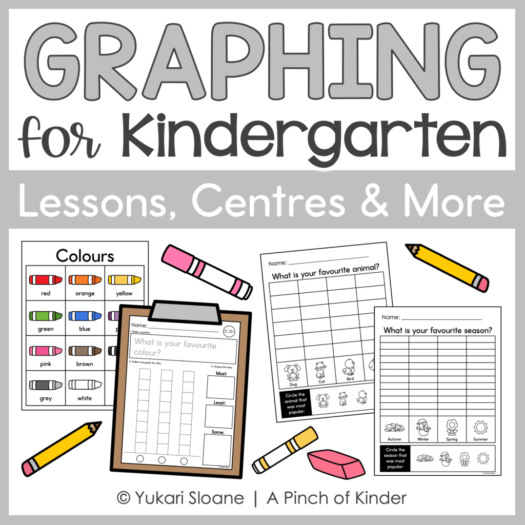 Graphing for Kindergarten Cover