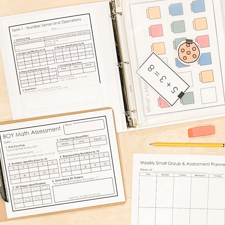 Ontario Kindergarten Math Assessment System
