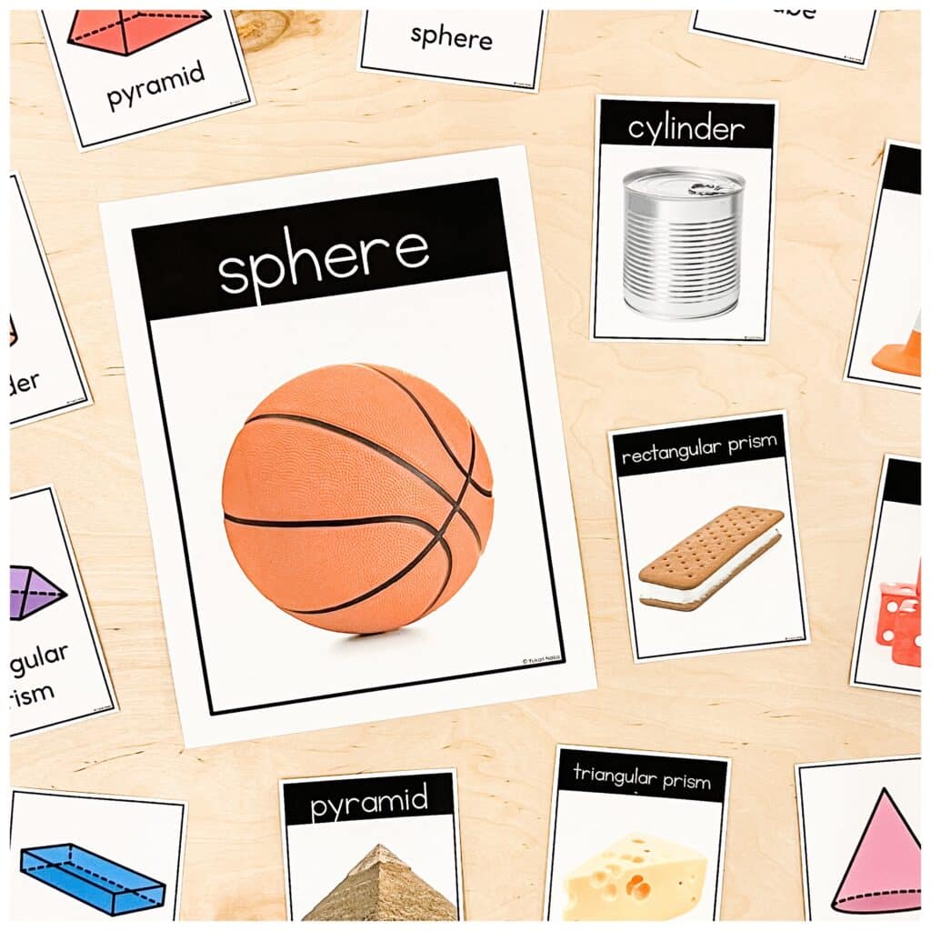 Kindergarten 3D Figures Lessons & Centres 12