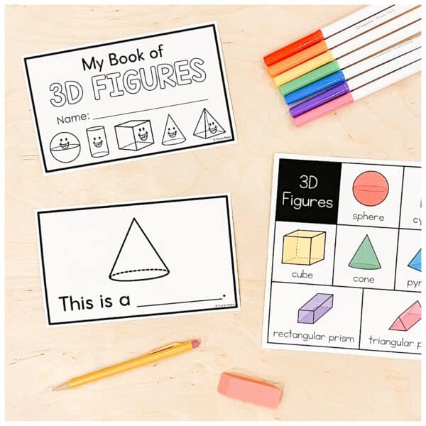 Kindergarten 3D Figures Lessons & Centres 7 Kindergarten 3D Figures Lessons & Centres 7