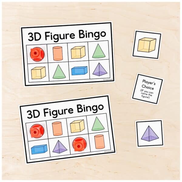 Kindergarten 3D Figures Lessons & Centres 9 Kindergarten 3D Figures Lessons & Centres 9