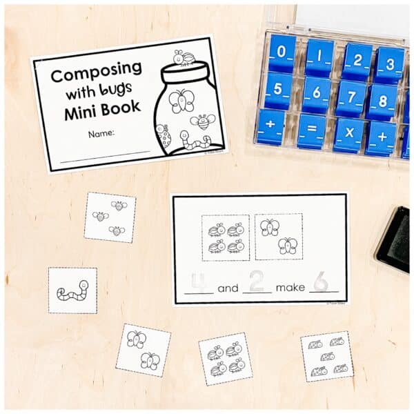 Kindergarten Composing Numbers Lessons & Centres 4 Kindergarten Composing Numbers Lessons & Centres 4